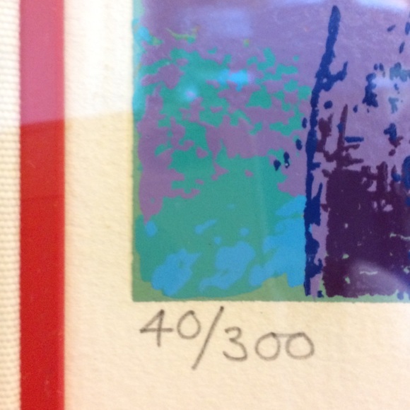 LeRoy Neiman's - "Grand Prix de Monaco"
Gold Framed Serigraph - Picture 3 of 10